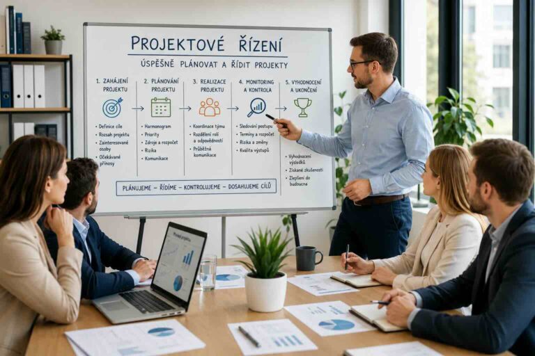 Projektové řízení a plánování projektu ve firmě